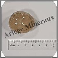 CITRINE (Naturelle) - Galet de Soins - 38 grammes - 34x30x22 mm - R036