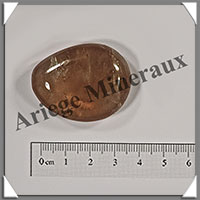 CITRINE (Naturelle) - Galet de Soins - 27 grammes - 40x30x10 mm - R042