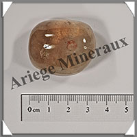 CITRINE (Naturelle) - Galet de Soins - 36 grammes - 33x27x27 mm - R044