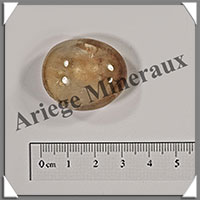 CITRINE (Naturelle) - Galet de Soins - 19 grammes - 30x25x13 mm - R045