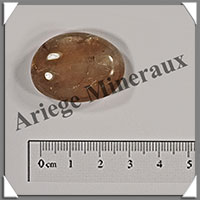 CITRINE (Naturelle) - Galet de Soins - 12 grammes - 30x27x9 mm - R046