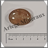 CITRINE (Naturelle) - Galet de Soins - 12 grammes - 30x27x9 mm - R046