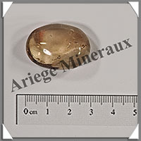 CITRINE (Naturelle) - Galet de Soins - 12 grammes - 28x20x18 mm - R047