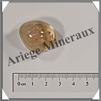 CITRINE (Naturelle) - Galet de Soins - 19 grammes - 28x20x20 mm - R049