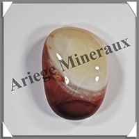 CORNALINE - Galet de Soins - 114 grammes - 63x43x27 mm - R006
