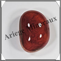 CORNALINE - Galet de Soins - 134 grammes - 61x45x33 mm - R009