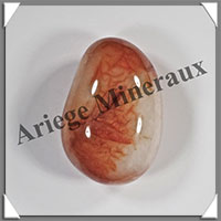CORNALINE - Galet de Soins - 151 grammes - 63x44x38 mm - R012