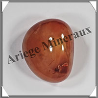 CORNALINE - Galet de Soins - 102 grammes - 53x43x32 mm - R013