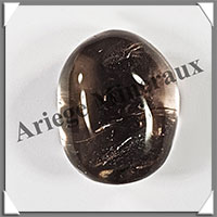 CRISTAL de ROCHE Fum - Galet de Soins - 76 grammes - 46x38x30 mm - R003
