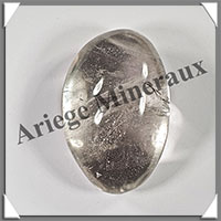 CRISTAL de ROCHE Fum - Galet de Soins - 156 grammes - 69x46x36 mm - R004