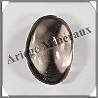 CRISTAL de ROCHE Fum - Galet de Soins - 86 grammes - 56x40x27 mm - R005