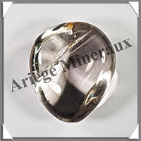 CRISTAL de ROCHE Fum - Galet de Soins - 153 grammes - 62x52x33 mm - R007