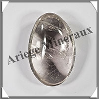 CRISTAL de ROCHE - Galet de Soins - 104 grammes - 66x43x27 mm - R004