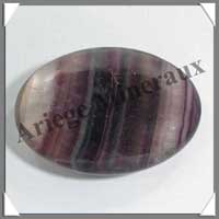FLUORITE - Galet de Soins - 130 grammes - 70x50 mm - C001