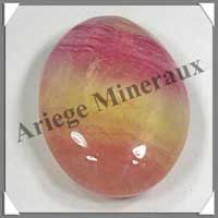 FLUORITE - Galet de Soins - 130 grammes - 70x50 mm - C004