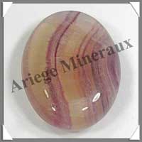 FLUORITE - Galet de Soins - 130 grammes - 70x50 mm - C005