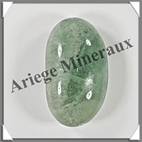 FLUORITE VERTE - Galet de Soins - 53 grammes - 49x29x21 mm - Y001