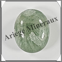 FLUORITE VERTE - Galet de Soins - 67 grammes - 43x36x23 mm - Y004
