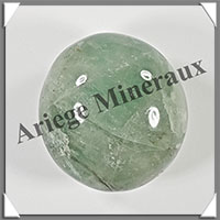 FLUORITE VERTE - Galet de Soins - 94 grammes - 42x40x32 mm - Y005
