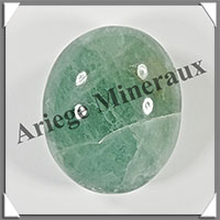 FLUORITE VERTE - Galet de Soins - 95 grammes - 49x39x29 mm - Y006
