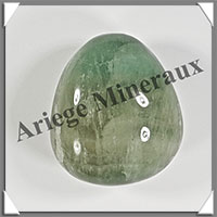 FLUORITE VERTE - Galet de Soins - 80 grammes - 44x38x27 mm - Y007