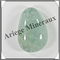 FLUORITE VERTE - Galet de Soins - 97 grammes - 58x39x25 mm - Y009
