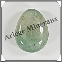 FLUORITE VERTE - Galet de Soins - 98 grammes - 53x41x25 mm - Y011