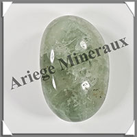 FLUORITE VERTE - Galet de Soins - 130 grammes - 60x40x29 mm - Y012