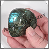 LABRADORITE - Galet de Soins - 198 grammes - 52x52x51 mm - R019