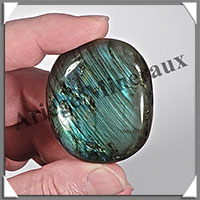 LABRADORITE - Galet de Soins - 83 grammes - 51x44x21 mm - R101