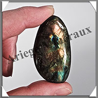 LABRADORITE - Galet de Soins - 43 grammes - 57x30x15 mm - R102