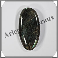 LABRADORITE - Galet de Soins - 76 grammes - 76x37x16 mm - R106