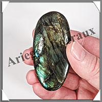LABRADORITE - Galet de Soins - 76 grammes - 76x37x16 mm - R106