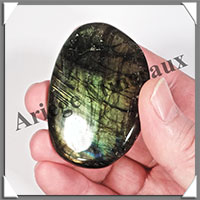 LABRADORITE - Galet de Soins - 69 grammes - 65x46x19 mm - R107
