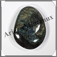 LABRADORITE - Galet de Soins - 133 grammes - 79x59x20 mm - R108