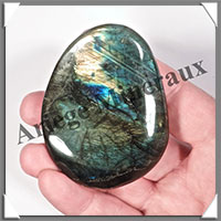 LABRADORITE - Galet de Soins - 133 grammes - 79x59x20 mm - R108