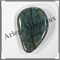 LABRADORITE - Galet de Soins - 81 grammes - 69x47x15 mm - R110