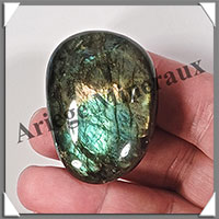 LABRADORITE - Galet de Soins - 49 grammes - 49x35x18 mm - R112