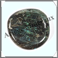LABRADORITE - Galet de Soins - 91 grammes - 59x58x11 mm - R113