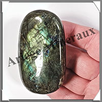 LABRADORITE - Galet de Soins - 165 grammes - 86x51x21 mm - R120