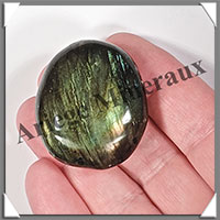LABRADORITE - Galet de Soins - 47 grammes - 44x44x18 mm - R121