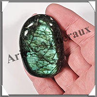 LABRADORITE - Galet de Soins - 90 grammes - 67x42x18 mm - R125