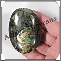 LABRADORITE - Galet de Soins - 161 grammes - 78x57x25 mm - R128