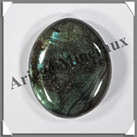 LABRADORITE - Galet de Soins - 124 grammes - 67x56x20 mm - R130