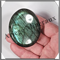 LABRADORITE - Galet de Soins - 124 grammes - 67x56x20 mm - R130