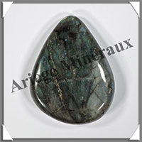 LABRADORITE - Galet de Soins - 132 grammes - 79x61x18 mm - R131