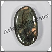 LABRADORITE - Galet de Soins - 91 grammes - 75x46x16 mm - R137