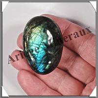 LABRADORITE - Galet de Soins - 61 grammes - 51x36x20 mm - R138