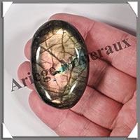 LABRADORITE - Galet de Soins - 69 grammes - 57x37x19 mm - R139
