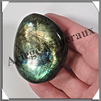 LABRADORITE - Galet de Soins - 126 grammes - 64x49x26 mm - R141